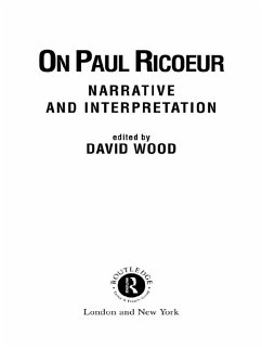 On Paul Ricoeur (eBook, ePUB)