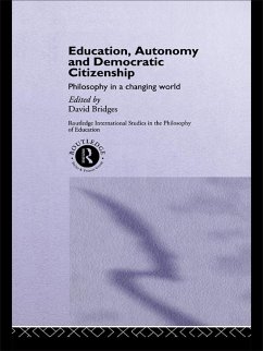 Education, Autonomy and Democratic Citizenship (eBook, ePUB)