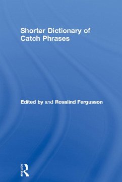 Cover Shorter Dictionary of Catch Phrases (eBook, ePUB)