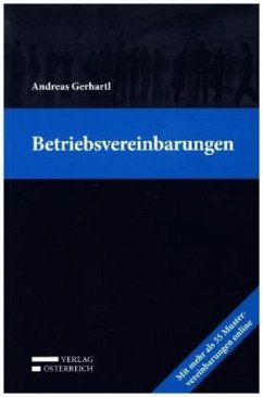Cover Betriebsvereinbarungen, m. 1 Buch, m. 1 Beilage
