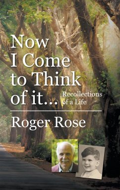 Now I Come to Think of it... - Rose, Roger