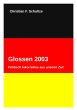 Glossen 2003 (eBook, ePUB) - Bild 1