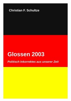 Glossen 2003 (eBook, ePUB) - Schultze, Christian Friedrich