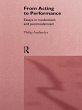 From Acting to Performance (eBook, ePUB) - Bild 1