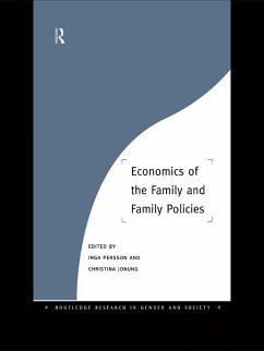 Economics of the Family and Family Policies (eBook, ePUB)