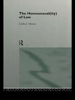 The Homosexual(ity) of law (eBook, ePUB) - Moran, Leslie