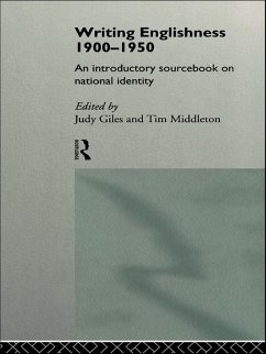 Writing Englishness: An Introductory Sourcebook (eBook, ePUB) - Giles, Judy; Middleton, Tim