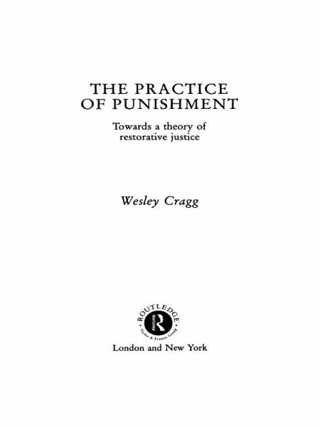 The Practice of Punishment (eBook, ePUB)