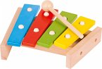 Goki 61995 - Xylophon mit 4-farbigen Tonplatten