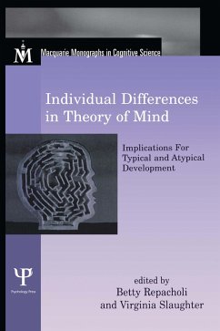 Individual Differences in Theory of Mind (eBook, ePUB)