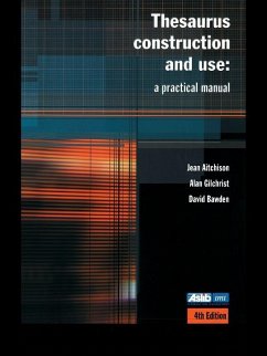 Cover Thesaurus Construction and Use (eBook, ePUB)
