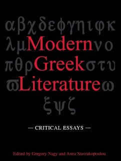 Cover Modern Greek Literature (eBook, ePUB)