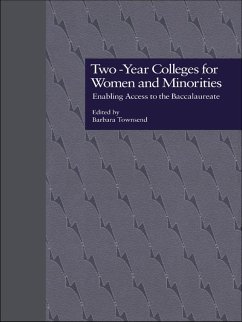 Two-Year Colleges for Women and Minorities (eBook, ePUB) - Townsend, Barbara