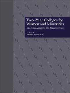 Cover Two-Year Colleges for Women and Minorities (eBook, ePUB)