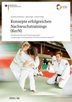 Konzepte erfolgreichen Nachwuchstrainings (KerN) (eBook, PDF) - Hohmann, Andreas; Singh, Ajit; Voigt, Lenard