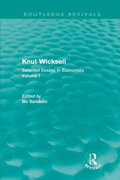 Knut Wicksell (eBook, ePUB) - Sandelin, Bo