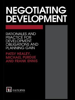 Negotiating Development (eBook, ePUB) - Ennis, F.; Ennis, Frank; Healey, P.; Healey, Patsy; Purdue, M.