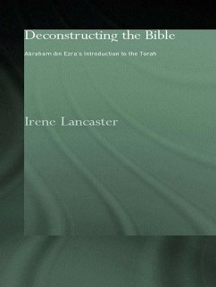 Deconstructing the Bible (eBook, ePUB) - Lancaster, Irene