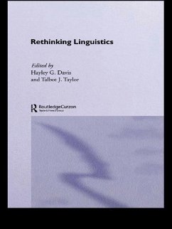 Cover Rethinking Linguistics (eBook, ePUB)