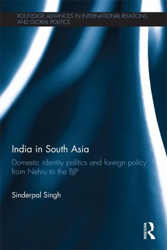 India in South Asia (eBook, PDF) - Singh, Sinderpal