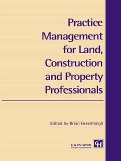 Cover Practice Management for Land, Construction and Property Professionals (eBook, ePUB)