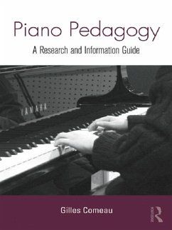 Piano Pedagogy (eBook, ePUB) - Comeau, Gilles
