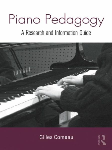 Piano Pedagogy (eBook, ePUB) Piano Pedagogy (eBook, ePUB)