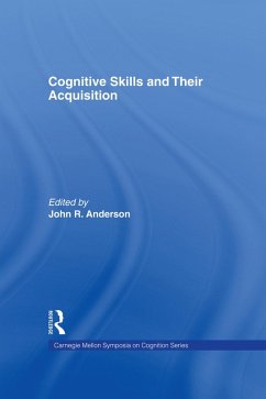 Cover Cognitive Skills and Their Acquisition (eBook, PDF)