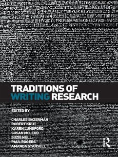 Cover Traditions of Writing Research (eBook, ePUB)