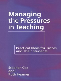 Cover Managing the Pressures of Teaching (eBook, ePUB)