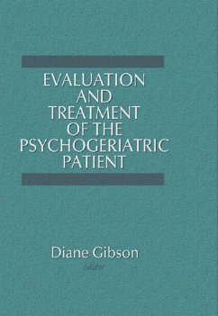 Cover Evaluation and Treatment of the Psychogeriatric Patient (eBook, ePUB)