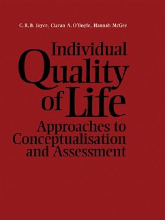 Individual Quality of Life (eBook, ePUB)