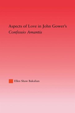 Cover Aspects of Love in John Gower's Confessio Amantis (eBook, ePUB)