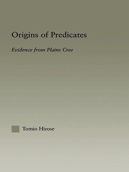 Origins of Predicates (eBook, ePUB)