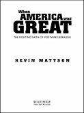 When America Was Great (eBook, ePUB)