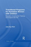 Transitional Programs for Homeless Women with Children (eBook, ePUB)