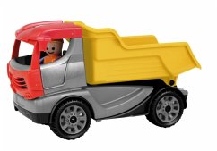 LENA® 01620 - Truckies Kipper, Lastwagen, mit Spielfigur, Sandspielzeug