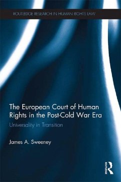 Cover The European Court of Human Rights in the Post-Cold War Era (eBook, ePUB)
