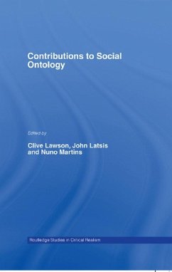Cover Contributions to Social Ontology (eBook, ePUB)