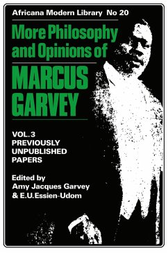 More Philosophy and Opinions of Marcus Garvey (eBook, PDF) - Garvey, Amy Jacques