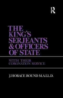 Cover King S Sergeants and Officers Cb (eBook, PDF)