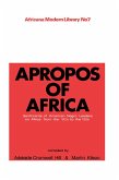 Apropos of Africa (eBook, PDF)