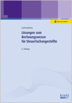 Lösungen / Rechnungswesen für Steuerfachangestellte - Zschenderlein, Oliver
