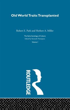 Cover Old World Traits Transpl:Esc V (eBook, PDF)