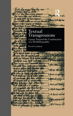 Textual Transgressions (eBook, PDF) - Greetham, David