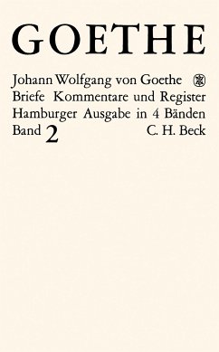 Goethes Briefe und Briefe an Goethe Bd. 2: Briefe der Jahre 1786-1805 (eBook, PDF) - Goethe, Johann Wolfgang