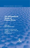 The Philosophical Works of Francis Bacon (eBook, PDF)