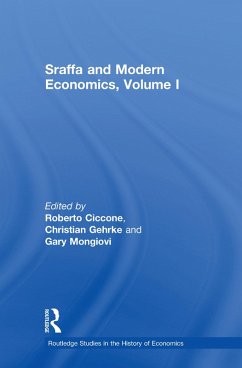 Sraffa and Modern Economics, Volume I (eBook, ePUB)