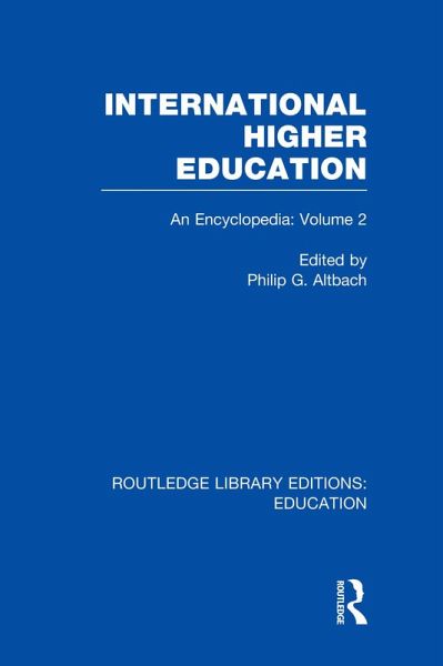 International Higher Education Volume 2 (eBook, PDF) International Higher Education Volume 2 (eBook, PDF)