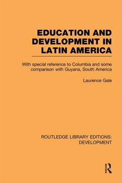 Cover Education and development in Latin America (eBook, ePUB)